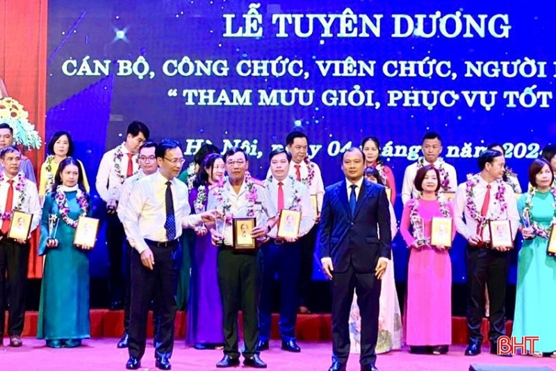 Cán bộ Thanh tra Hà Tĩnh được Công đoàn Viên chức Việt Nam vinh danh